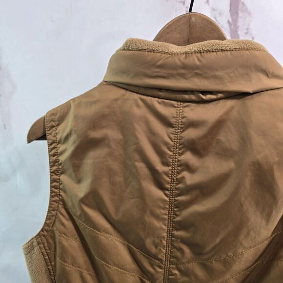 Columbia Vest Womens Medium Brown Mix It Around Quilted Puffer Insulated - Picture 6 of 12